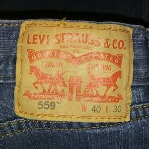 Levis 559 40x30 Bin* J relaxed fit